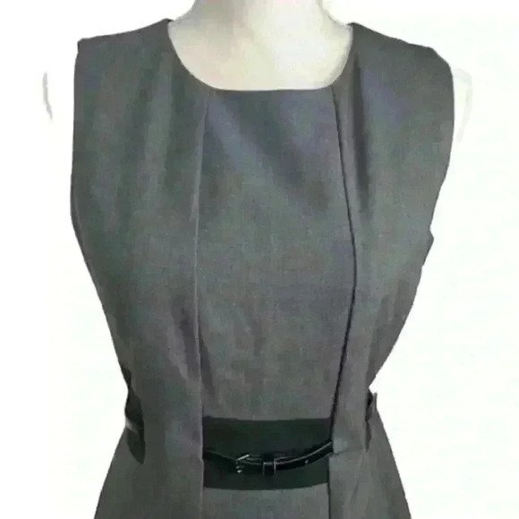 🔥🖤🩶🤍Colorblock Fit & Flare - Picture 5 of 10